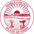 Official seal of Noble County, Ohio