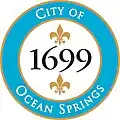 Official seal of Ocean Springs