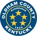 Official seal of Oldham County, Kentucky
