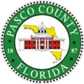 Official seal of Pasco County, Florida