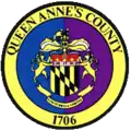 Official seal of Queen Anne's County, Maryland