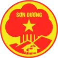 Official seal of Sơn Dương district