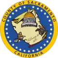 Official seal of Sacramento County