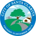 Official seal of Santa Clarita, California