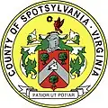 Official seal of Spotsylvania County, Virginia