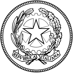 Seal of State of Italian Republic
