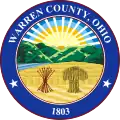 Official seal of Warren County, Ohio