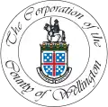 Official seal of Wellington County