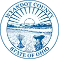 Official seal of Wyandot County, Ohio