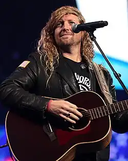 Feucht performing in 2021