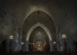 Sean Shibe records with Delphian Records in Crichton Church