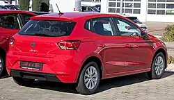 Rear view (facelift)