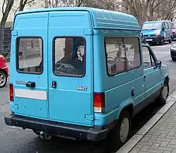 SEAT Terra, rear view