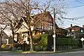 2121 31st Avenue S in the Mount Baker neighborhood, a blend of Tudor and Craftsman styles, built 1910 as a home for developer Charles P. Dose, who platted this area of the city.[70]