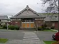 The Seattle Buddhist Church, a Jodo Shinshu Buddhist temple, built 1940–1941, designed by Japanese American Kichio Allen Arai,[205] although the architect of record was Pierce A. Horrocks, because Arai lacked an architectural license[244]