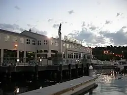 The Fishermen's Terminal marina on Salmon Bay, at the north end of Interbay