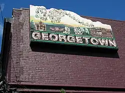 The Georgetown sign