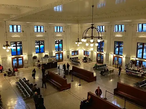 Interior of King Street Station