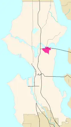 Montlake Highlighted in Pink