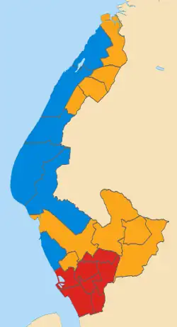 2008 results map