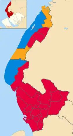 2021 results map