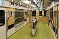 The "Partner zone" standing area in car 10 in April 2017