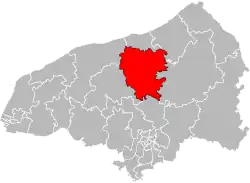 Situation of the canton of Luneray in the department of Seine-Maritime
