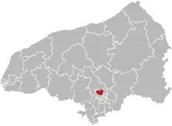 Location of Mont-Saint-Aignan
