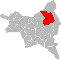 Location of Sevran