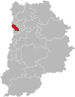 Location of Champs-sur-Marne