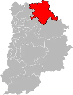 Location of La Ferté-sous-Jouarre