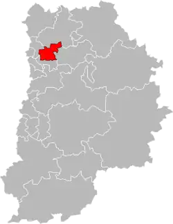 Location of Lagny-sur-Marne