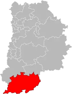 Location of Nemours