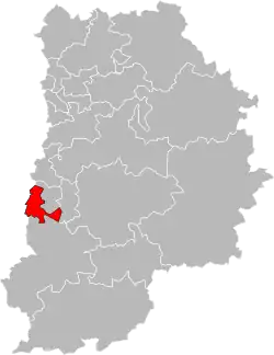 Location of Saint-Fargeau-Ponthierry