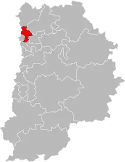 Location of Villeparisis