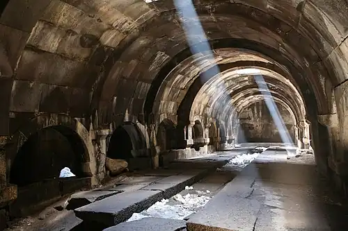 Inside Orbelian's Caravanserai