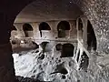 Inside Selime Cathedral