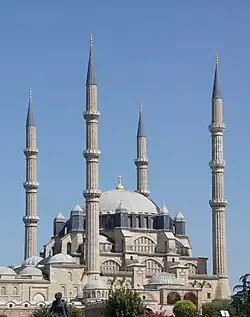 Image 30Selimiye Mosque in Edirne (1568–1574) (from Culture of Turkey)