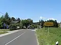 Entrance to the village