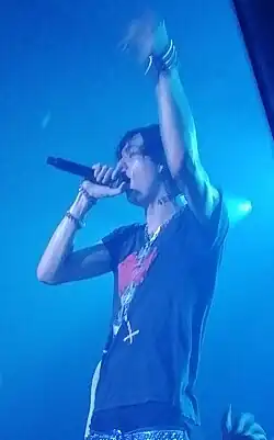 Steckler performing in 2024