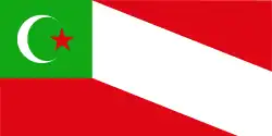 Flag of the Seminole Nation, (c. 1861)