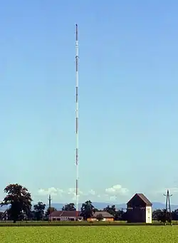 Medium wave radio (Kronstorf transmitter), Upper Austria, Austria,