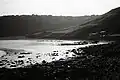 Sennen cove in monochrome