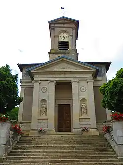 The church in Senoncourt-lès-Maujouy
