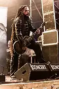 Lead guitarist Christos Antoniou