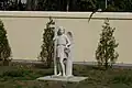 Sepulchral monument in the museum's inner yard