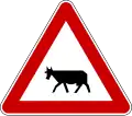 I-17 Domestic animal crossing