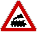 I-33 Non-gated level crossing