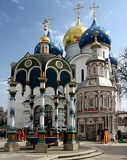 Cantharus at Trinity Lavra of St. Sergius (Russia)