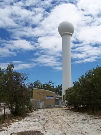 Serpentine weather radar, Hopeland